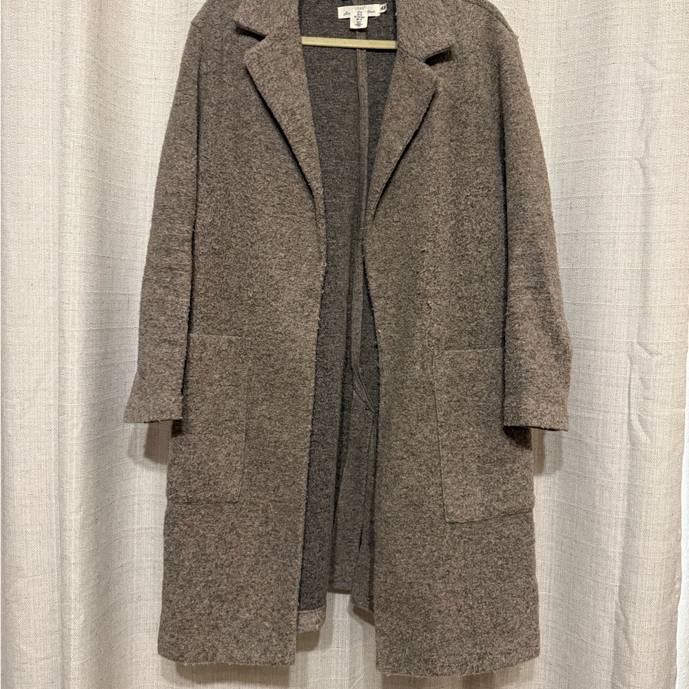 H&M Brown Cardigan Sweater - Teddy Bear Style